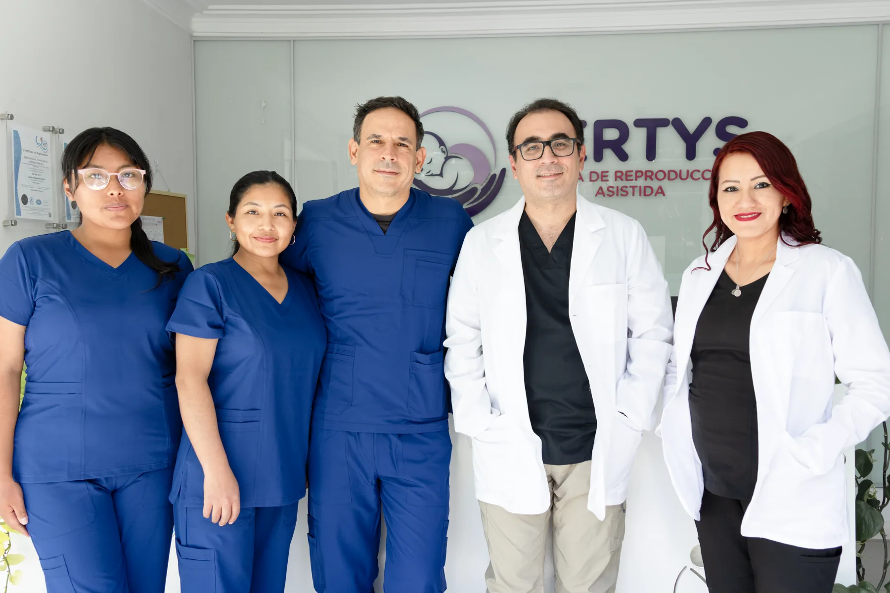 Equipo médico de FERTYS Clínica de Reproducción Asistida