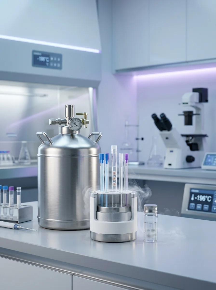 Laboratorio de criopreservación de óvulos
